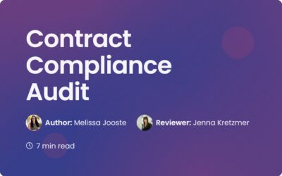Contract Compliance Audit: Best Practices and Processes