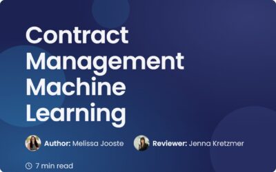 Contract Management Machine Learning | Smart Legal Tech