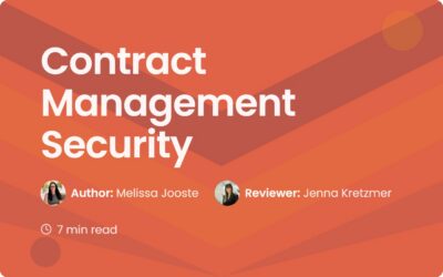 Contract Management Security: Protect Your Business Assets