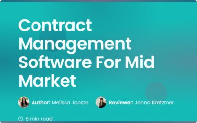 Contract Management Software For Mid Market | 2025 Guide