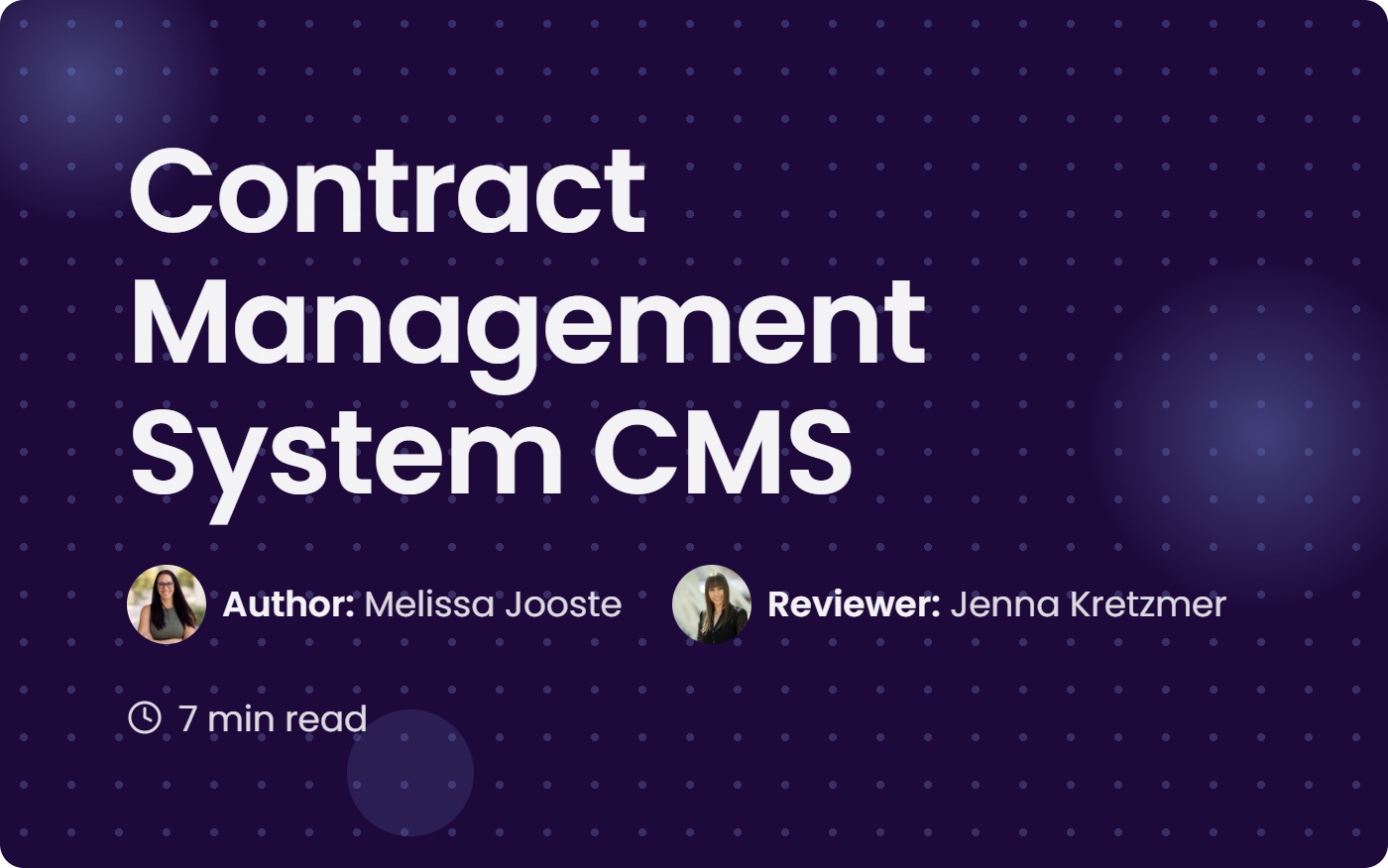 Contract Management System CMS Guide | Contract Corridor