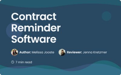 Contract Reminder Software: Never Miss a Deadline Again