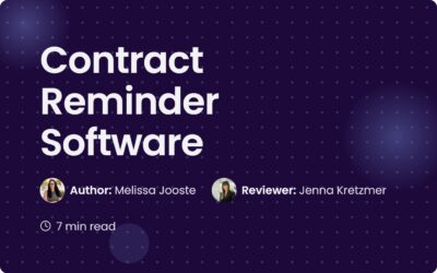 Contract Reminder Software | Automate Your Deadlines
