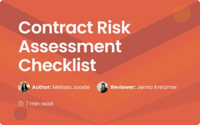 Contract Risk Assessment Checklist for Modern Managers