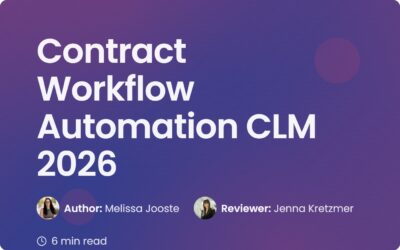 Contract Workflow Automation Clm 2026: A Modern Guide