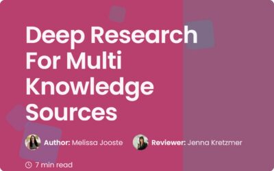 Guide to Deep Research for Multi Knowledge Sources