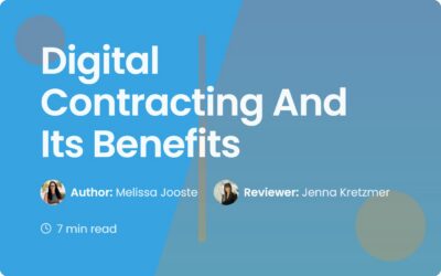 Digital Contracting And Its Benefits: A Modern Guide