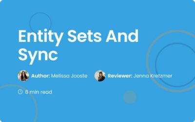 Entity Sets and Sync | Modern Data Sync Guide