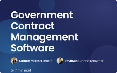 Best Government Contract Management Software Guide