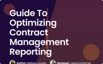 Guide To Optimizing Contract Management Reporting