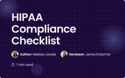 Hipaa Compliance Checklist: A 2026 Guide for Healthcare