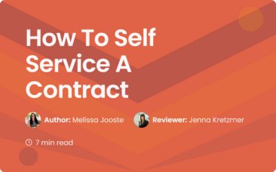 How To Self Service A Contract | Expert Guide