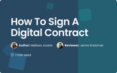 How To Sign A Digital Contract: A Modern Guide