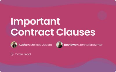 Important Contract Clauses: A Guide to Key Provisions