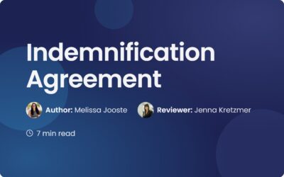 Indemnification Agreement: The Complete Guide to Risk
