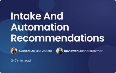 How To Automate Legal Intake for In-House Teams