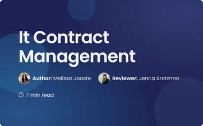 IT Contract Management: A Guide for Tech Teams