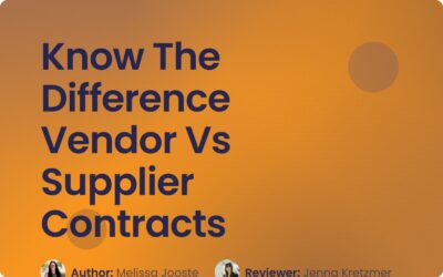 Vendor vs Supplier: Key Differences in Contracts