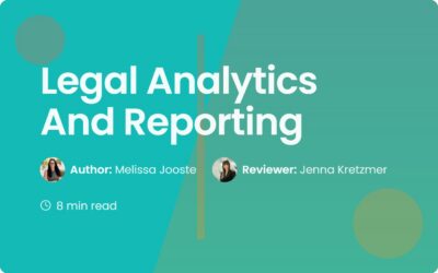 Legal Analytics and Reporting | Data-Driven Legal Ops