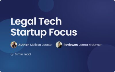 Legal Tech Startup Focus: Choosing Your Niche