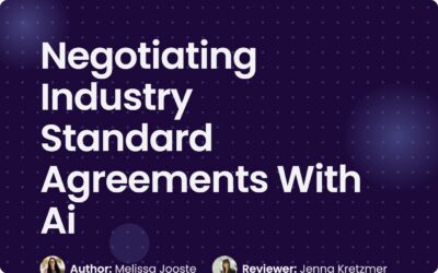 AI Contract Negotiation: Strategy and Standards