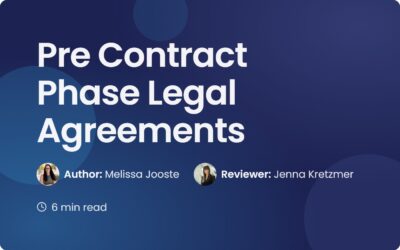 Mastering the Pre Contract Phase Legal Agreements