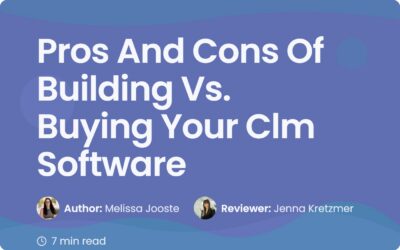 Build vs Buy CLM Software: Pros, Cons & Strategic Guide