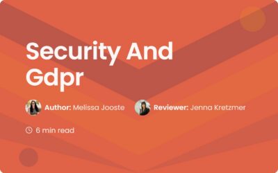 Security And Gdpr: A Guide to Data Protection