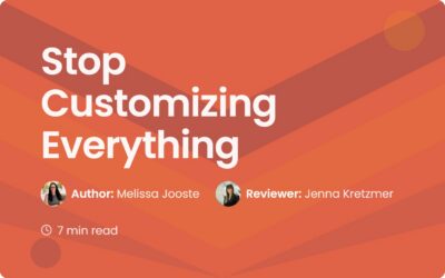 Stop Customizing Everything | Boost Legal Efficiency