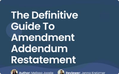 Guide to Amendment Addendum Restatement | Contract Corridor