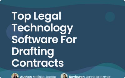 Top Legal Technology Software for Drafting Contracts