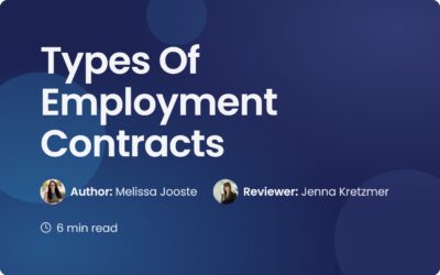 Types Of Employment Contracts