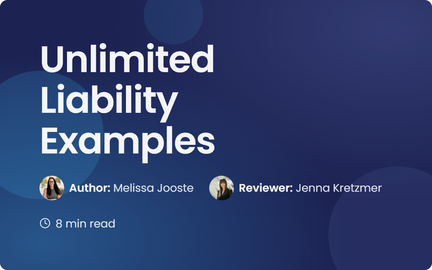 Unlimited Liability Examples Andamp Business Risk Guide