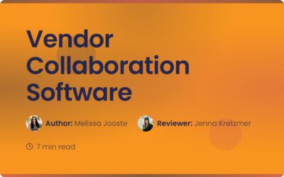 Vendor Collaboration Software: A Guide to Supplier Portals