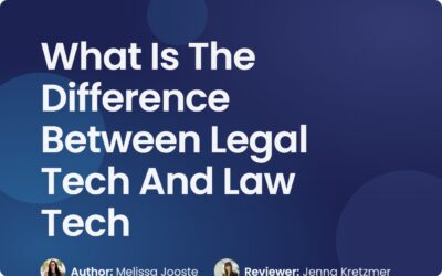 Difference Between Legal Tech and Law Tech Explained
