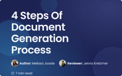 4 Steps Of Document Generation Process | Contract Corridor