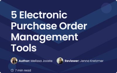 5 Best Purchase Order Management Systems