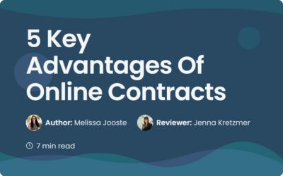 5 Key Advantages of Online Contracts for Businesses