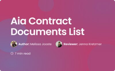 Aia Contract Documents List | Expert Management Guide