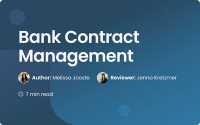 Bank Contract Management: Best Practices for Banks