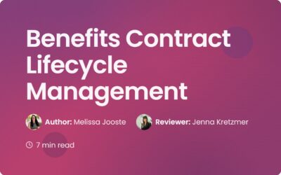 Benefits Contract Lifecycle Management Guide