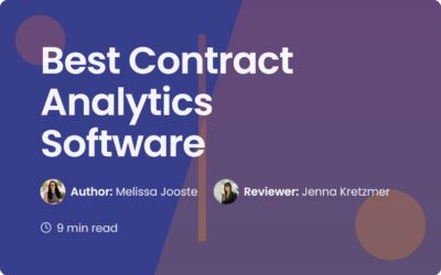 Best Contract Analytics Software | Contract Corridor