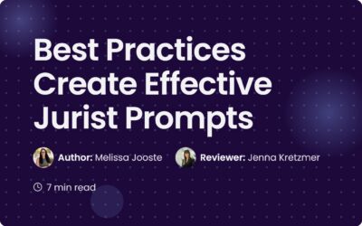 Best Practices Effective Jurist Prompts