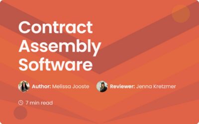 Contract Assembly Software: A Guide to Modern Legal Tools