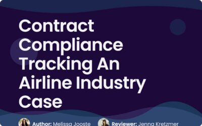 Contract Compliance Tracking Guide | Airline Industry Case