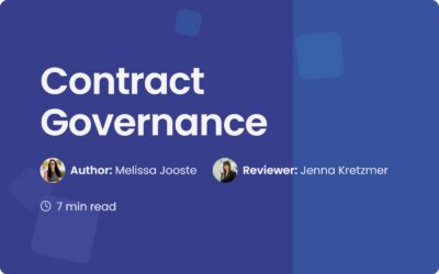 Contract Governance Tips for Modern Managers