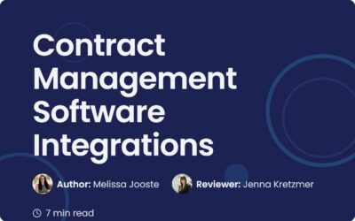 Contract Management Software Integrations Guide