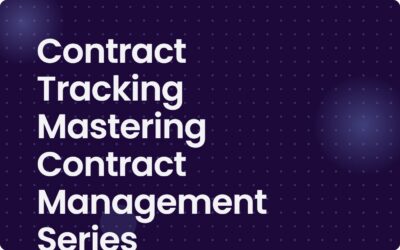 Contract Tracking | Master Your Management Series