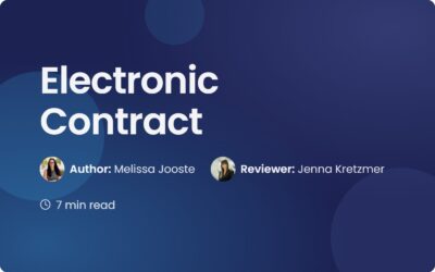 Electronic Contract Guide: Benefits & Management Tips