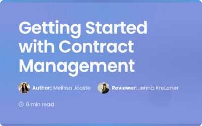 Getting Started with Contract Management | Contract Corridor